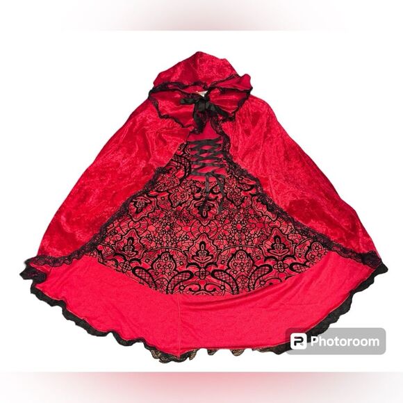 Girls Little Red Riding Hood Costume - Picture 1 of 7